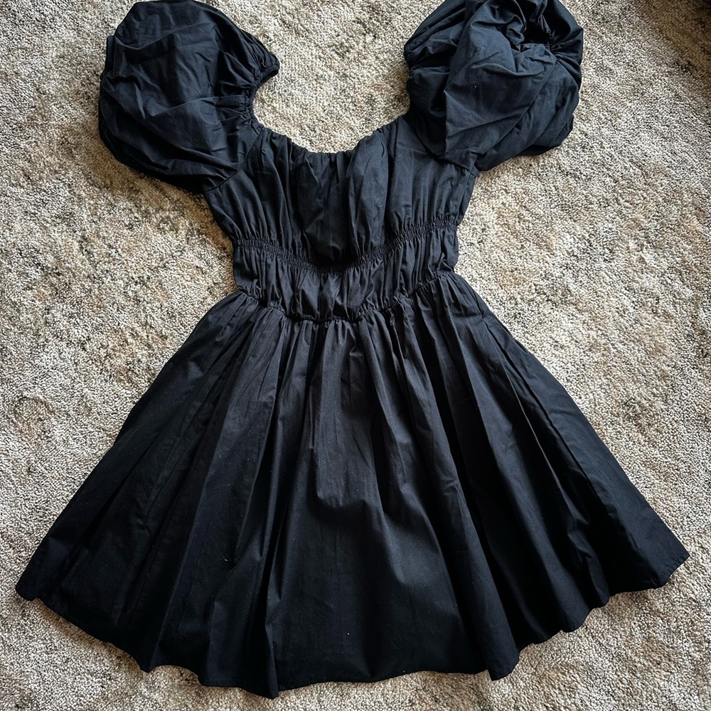 Abercrombie Puff Sleeve Mini Dress